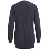 VILA VILA Damen Cardigan VIRIL Cardigan Total eclipse melange