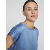 VILA VILA Damen Top VIELLETTE Top Blissful Blue