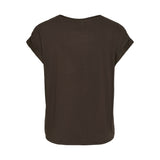 VILA VILA Damen Top VIELLETTE Top Coffee Bean