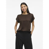 VILA VILA Damen Top VIELLETTE Top Coffee Bean