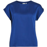 VILA VILA Damen Top VIELLETTE Top Mazarine Blue