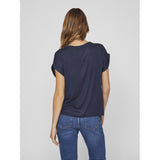 VILA VILA Damen Top VIELLETTE Top Navy Blazer