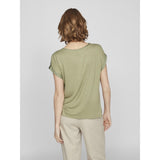 VILA VILA Damen Top VIELLETTE Top Oil Green