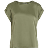 VILA VILA Damen Top VIELLETTE Top Oil Green