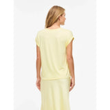 VILA VILA Damen Top VIELLETTE Top Pastel Yellow