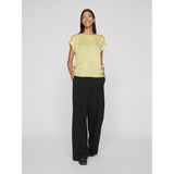 VILA VILA Damen Top VIELLETTE Top pale banana