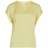 VILA VILA Damen Top VIELLETTE Top pale banana