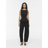 VILA VILA Damen Top VIMASTRIBA Top Black Beauty PINSTRIPE