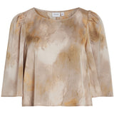 VILA VILA Damen Top VINIKA Top Birch Graphic