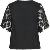 VILA VILA Damen Top VISASSY Top Black Beauty