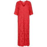 VILA VILA Damenkleid VILORNA Dress Poppy Red