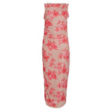 VILA VILA Damenkleid VIRIKKE Dress Misty Rose RED ROSE
