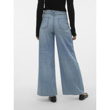 Vero Moda Vero Moda Damen Jeans VMANNET Restudsalg Light Blue Denim
