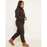 Vero Moda Vero Moda Damen Jumpsuit VMMILLAS Jacket Chocolate Brown
