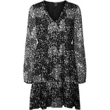 Vero Moda Vero Moda Damen Kleid VMKAYA Restudsalg Black Hilma