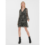 Vero Moda Vero Moda Damen Kleid VMKAYA Restudsalg Black Hilma