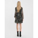 Vero Moda Vero Moda Damen Kleid VMKAYA Restudsalg Black Hilma