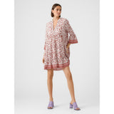 Vero Moda Vero Moda Damen Kleid VMMILAN Dress Georgia Peach Mira