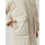 Vero Moda Vero Moda Damen Oversize Jacke VMELANOR Restudsalg Oatmeal