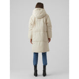 Vero Moda Vero Moda Damen Oversize Jacke VMELANOR Restudsalg Oatmeal