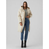 Vero Moda Vero Moda Damen Oversize Jacke VMELANOR Restudsalg Oatmeal
