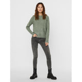 Vero Moda Vero Moda Damen Strick VMDOFFY Knit Laurel Wreath Melange