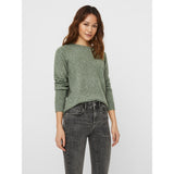 Vero Moda Vero Moda Damen Strick VMDOFFY Knit Laurel Wreath Melange