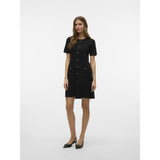 Vero Moda Vero Moda Damen Strickkleid VMJOHANNA Dress Black