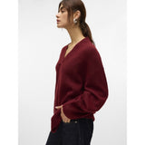 Vero Moda Vero Moda Damen Pullover VMBANG Knit Syrah