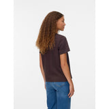 Vero Moda Vero Moda Damen T-Shirt AWNAIMA T-shirt Chocolate Torte