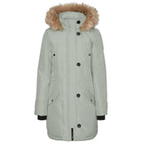 Vero Moda Vero Moda Damen Winterjacke VMEXCURSIONEXPEDITION Restudsalg Mineral Gray