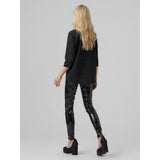 Vero Moda Vero Moda Damen bluse VMMALENA Restudsalg Black Black lurex