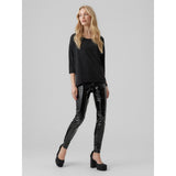 Vero Moda Vero Moda Damen bluse VMMALENA Restudsalg Black Black lurex