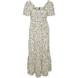 Vero Moda Vero Moda Damen kleid VMOLEA Restudsalg Lemon Meringue Olea