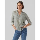 Vero Moda Vero Moda Damen Hemd VMBUMPY Restudsalg Laurel Wreath