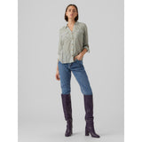 Vero Moda Vero Moda Damen Hemd VMBUMPY Restudsalg Laurel Wreath