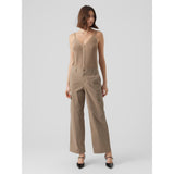 Vero Moda Vero Moda Damenhose Cargo Pants VMRILEY Restudsalg Desert Taupe
