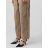 Vero Moda Vero Moda Damenhose Cargo Pants VMRILEY Restudsalg Desert Taupe