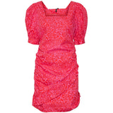 Vero Moda Vero Moda Damenkleid VMALASKA Restudsalg Flame Scarlet FLOWERS