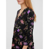 Vero Moda Vero Moda Damenkleid VMEASY Dress Black Aop Mille