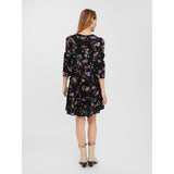 Vero Moda Vero Moda Damenkleid VMEASY Dress Black Aop Mille