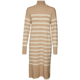 Vero Moda Vero Moda Damenkleid VMHAPPINESS Restudsalg Irish Cream W. BIRCH