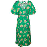 Vero Moda Vero Moda Damenkleid VMLIVA Restudsalg Bright Green Big Flower