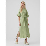 Vero Moda Vero Moda Damenkleid VMNATALI Restudsalg Reseda