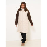 Vero Moda Vero Moda Damen Oberbekleidung Weste VMMILLAS Jacket Oatmeal