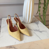 SHOES Vibeke Damen High Heels P-1523 Shoes Yellow
