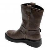 SHOES Victoire Damen Stiefel 7297 Restudsalg Kaki