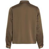 VILA Vila Damen Hemd VIJETRA Shirt Dusty Olive