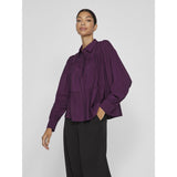 VILA Vila Damen Hemd VIKATRIA Shirt Winter Bloom