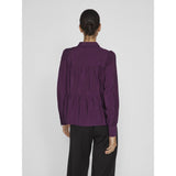 VILA Vila Damen Hemd VIKATRIA Shirt Winter Bloom